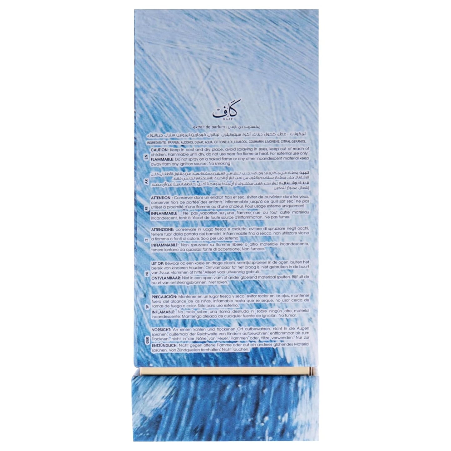 Kaaf by Ahmed Al Maghribi Unisex Extrait De Parfum Spray - 3.38 oz