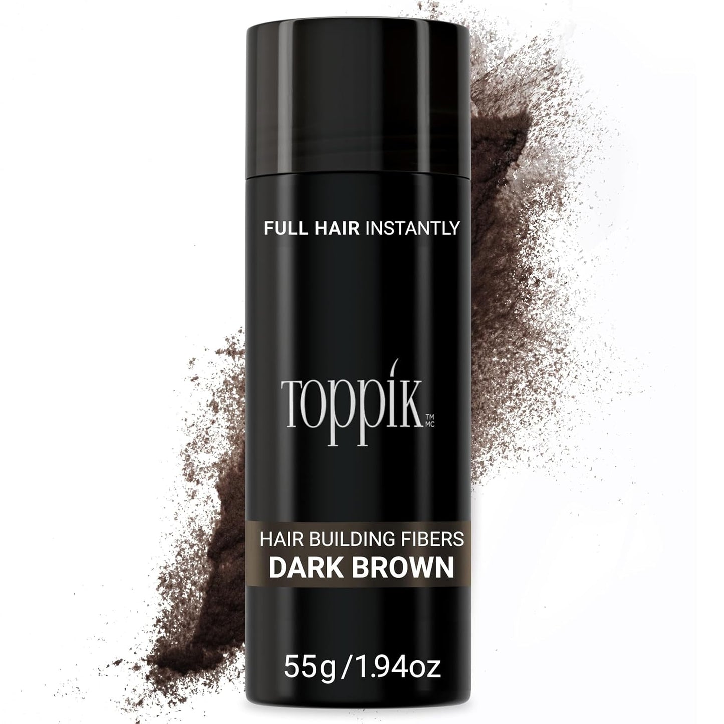 Toppik Hair Building Fibers - Instantly Thicker & Fuller Hair | 9 Shades, 4 Sizes Available