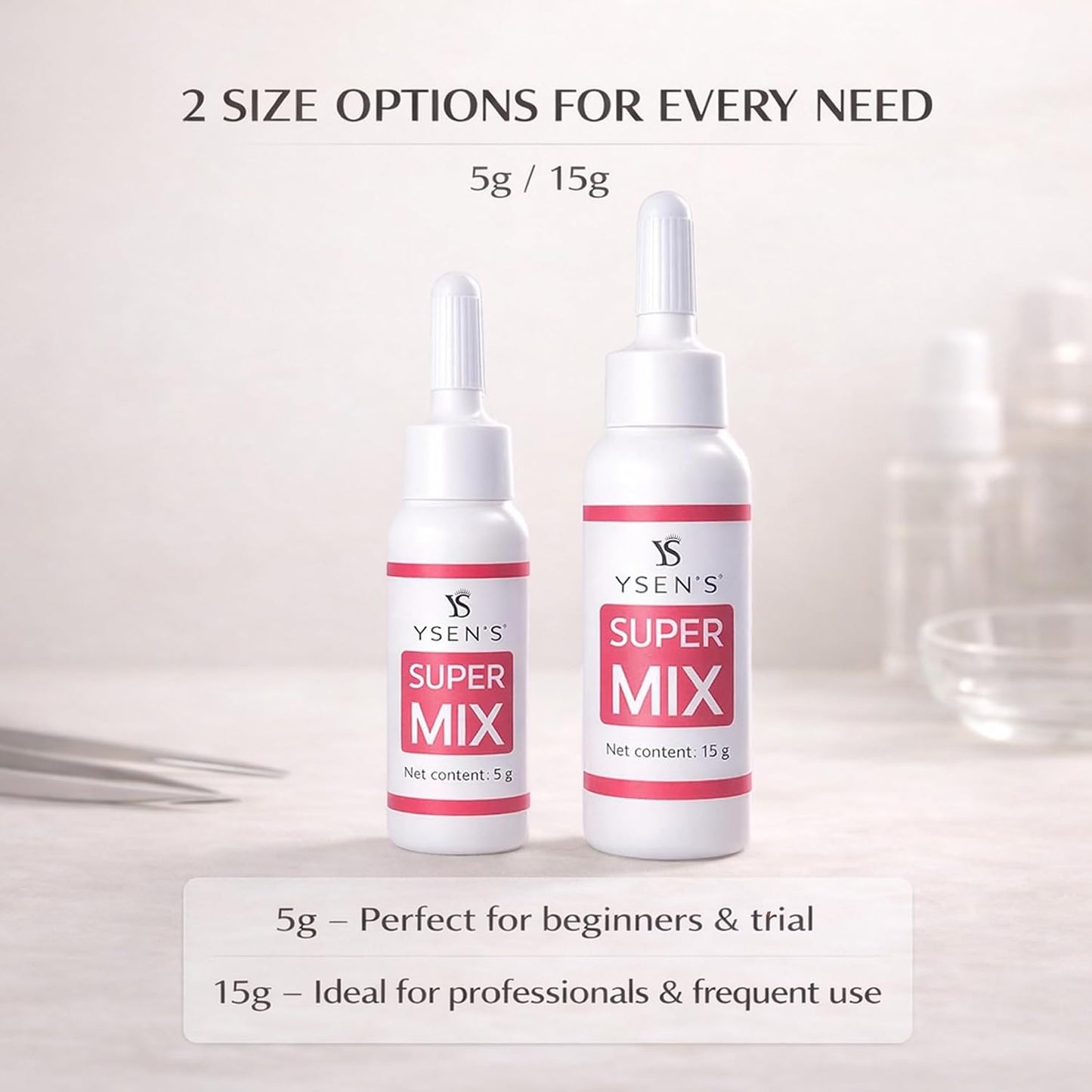 Korean Lash Lift Powder - Glue-Free Eyelash Perm Solution | 5g Super Mix Additive for Professional Use