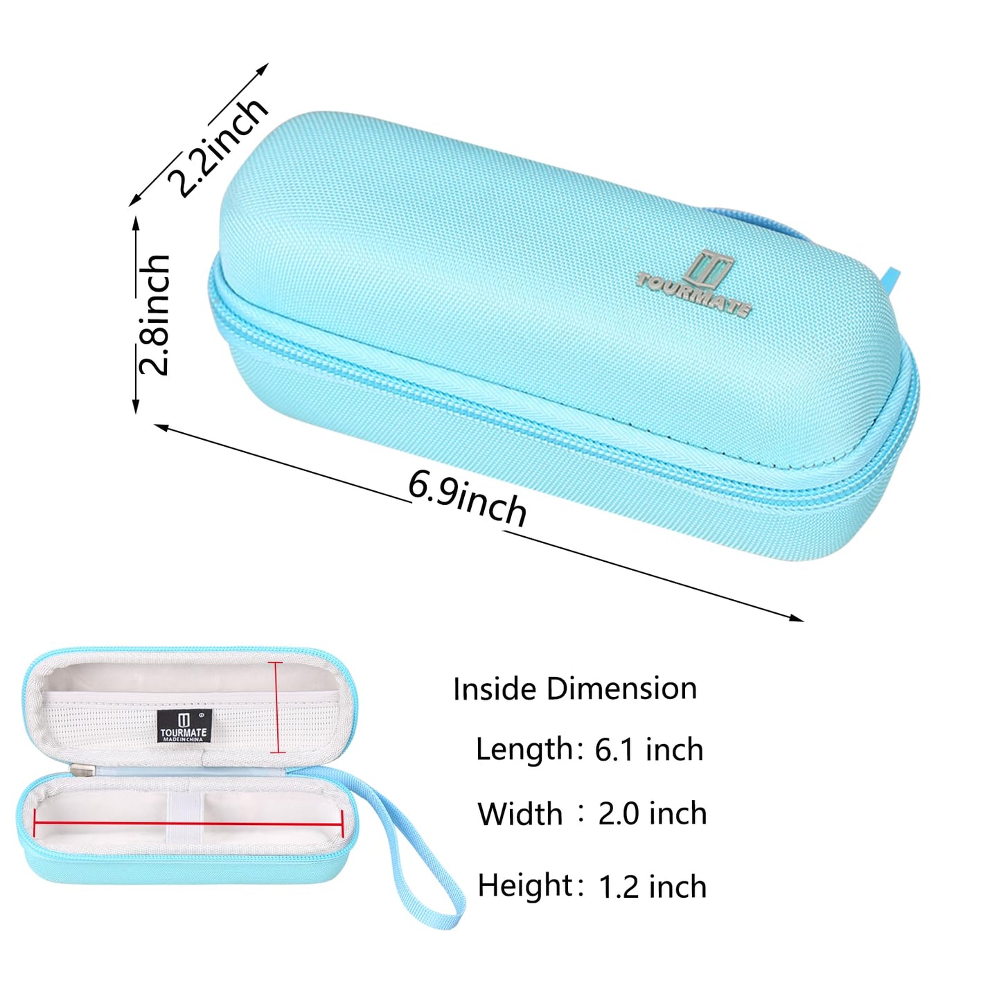 Tourmate Storage Case for AREYZIN/RAXMETRY/AREYZIN/Risina Waterproof Bikini Trimmer Women Electric Razor(ONLY CASE)