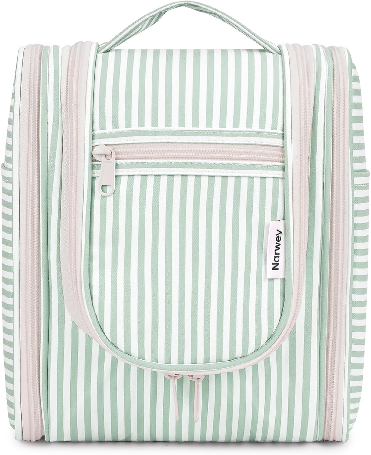 Travel Toiletry Bag - Small Hanging Cosmetic Organizer for Men & Women | Medium, Army Green