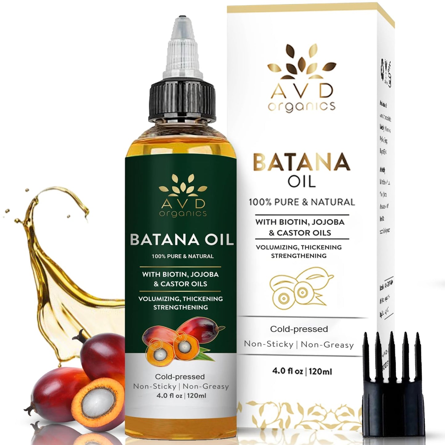 Jojoba Oil for Hair - Natural Cold-Pressed, Unrefined | 120ml (4.05 fl oz) - Ideal for Face, Scalp, Nails & Cuticles