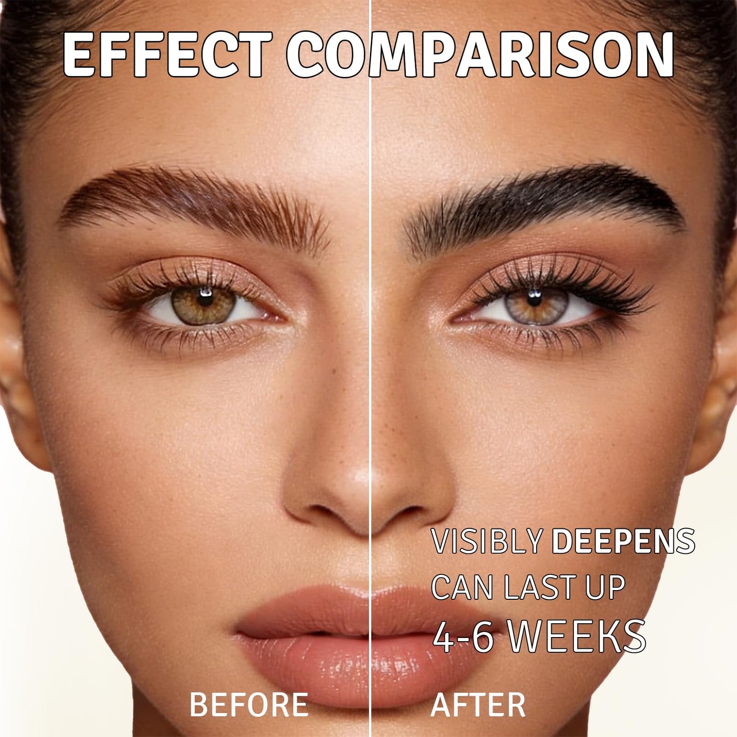 Libeauty Lash & Brow Color Kit – Instant Black Eyelash Color 10 ml, Eyebrow Coloring Set Last Up to 4 Weeks, Waterproof, Gentle Formula, Easy DIY Salon Results at Home