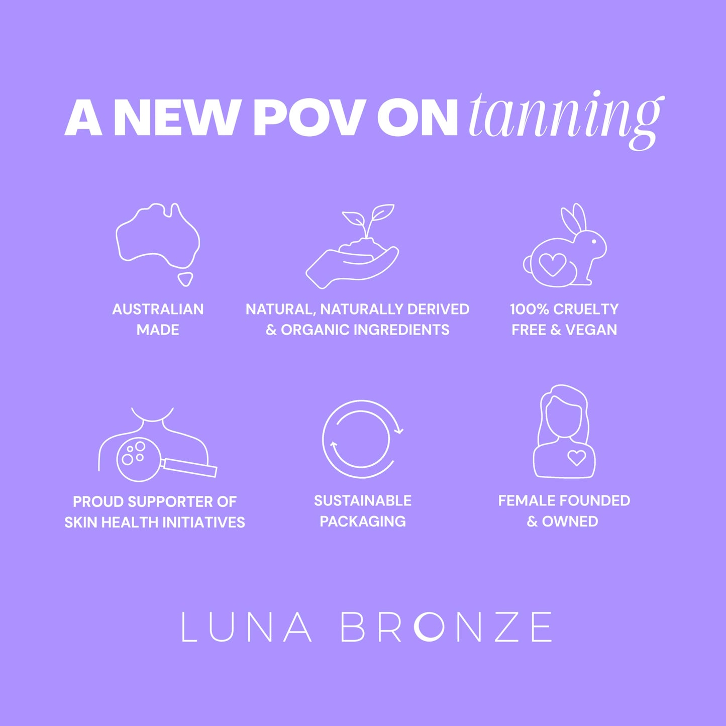 Luna Bronze Instant Bronzing Cream | Wash Off Body Bronzer and Skin Tint | Fast Drying, Streak Free, Non-Greasy Temporary Tan | Skincare Infused, Vegan and Cruelty Free (130ml/4.4 fl. oz)