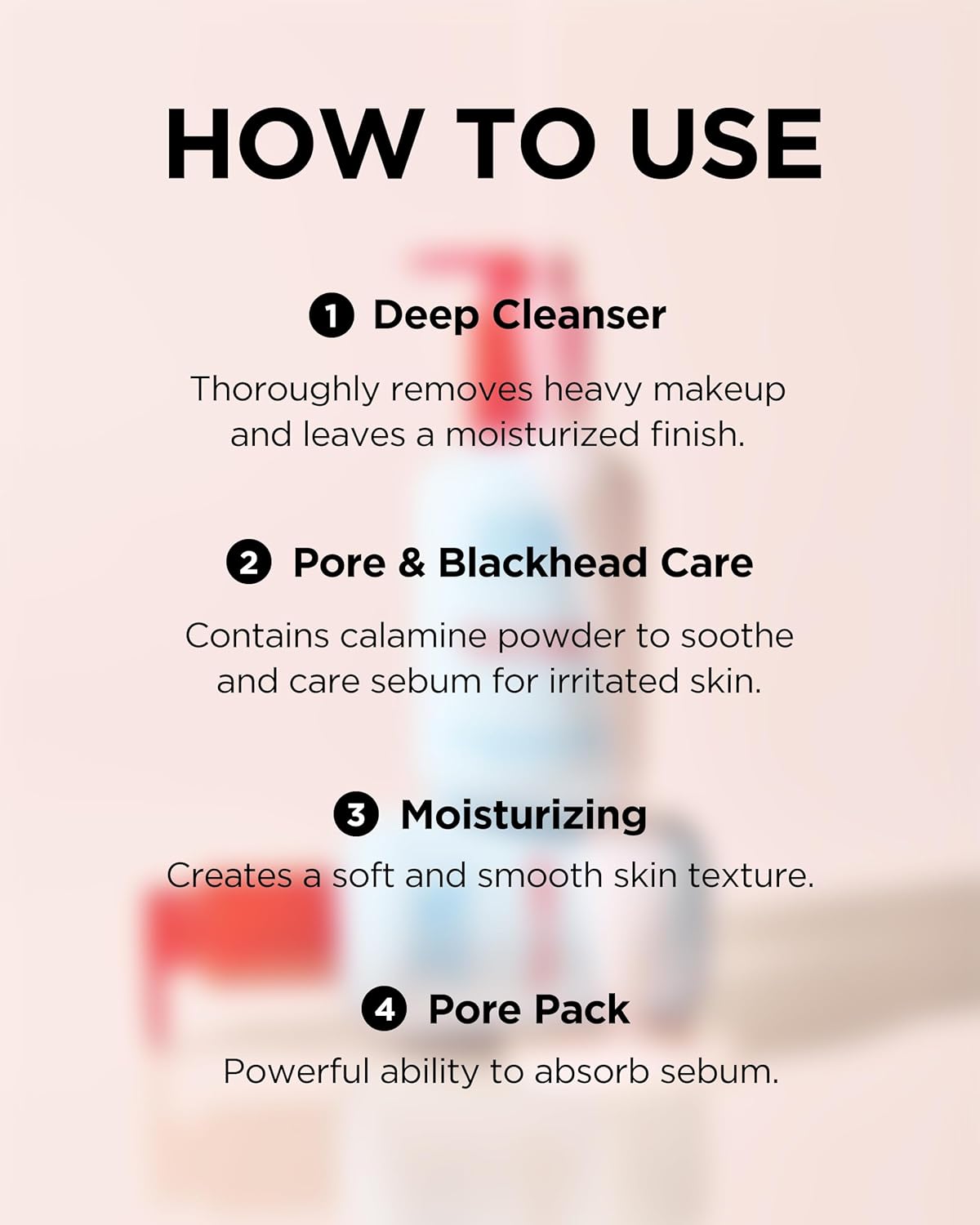 Calamine Pore Control Cleansing Oil - Deep Cleansing for Blackheads | 200ml / 6.76 fl oz