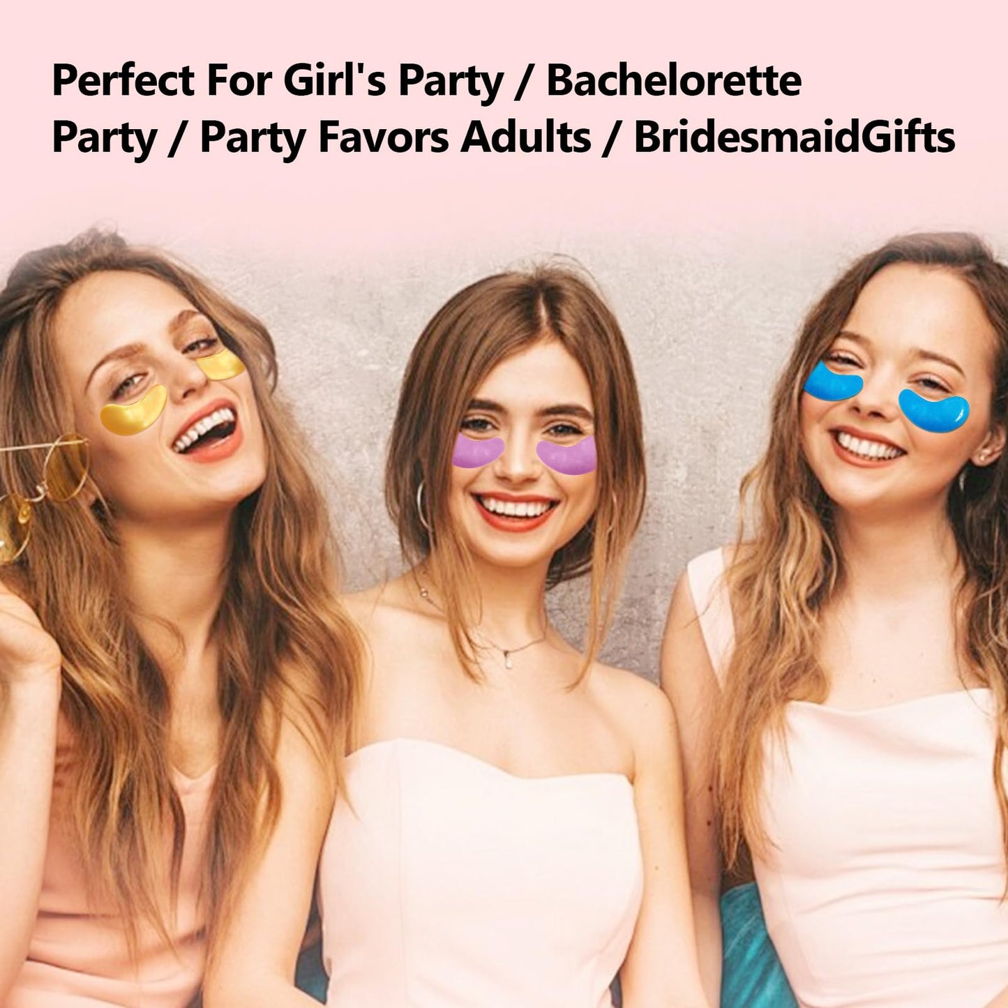 Adofect Under Eye Patches 40 Pairs, Eye Masks with 24K Gold, Hyaluronic Acid, Caffeine & Retinol for Dark Circles, Puffy Eyes, Under Eye Bags, Skincare Gifts for Bachelorette Party Accessories