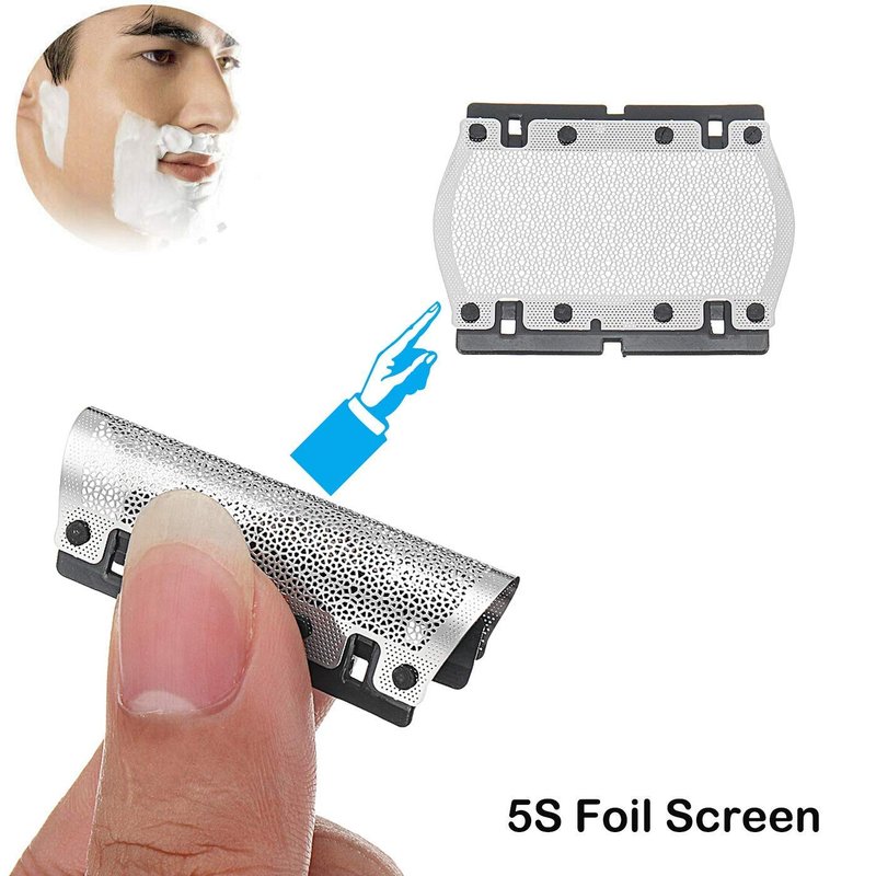 Electric Shaver Replacement Head for Series 5, Electric Shaver Replacement Heads,5s Replacement Foil & Cutter for Compatible with M90 M60 P40 P50 P60 P70 P80 555 575