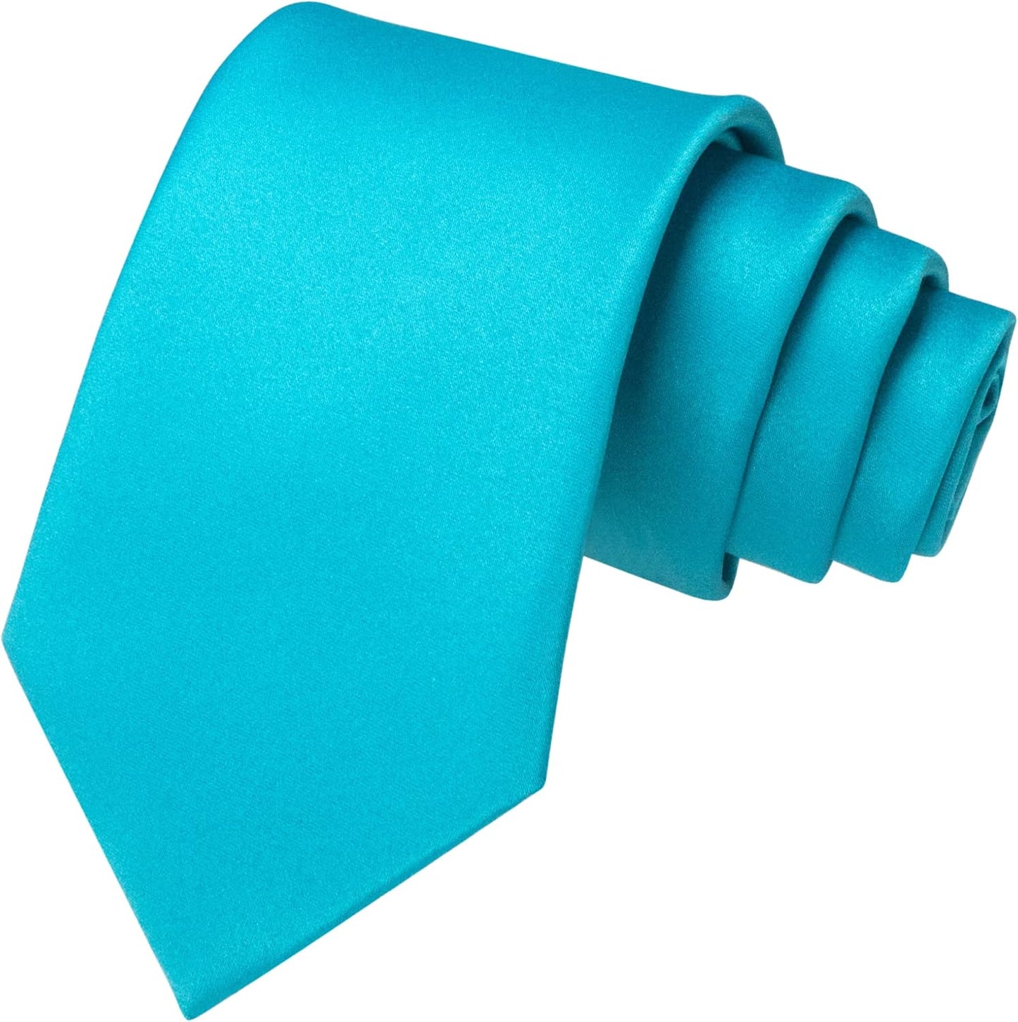 Solid Color Tie for Men - Business & Wedding Necktie | Elegant Design