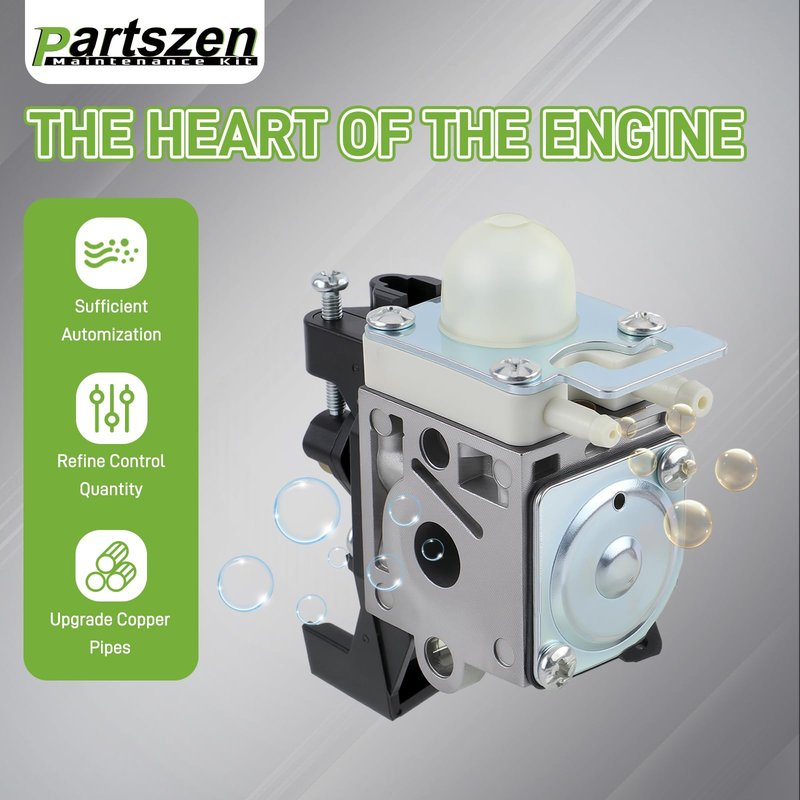 partszen RB-K92A A021001671 Carburetor for Echo HC152 Shindaiwa DH232 DH235 HT232 Hedge Trimmer with Tune Up Kit