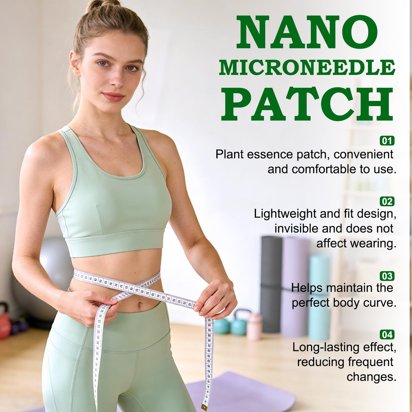 HongChengSM Moringa 10-in-1 Nano Microdarts Patch, 2026 New Advanced Moringa Patches, Natural Skin Care Patchs for Women and Men, Firming Skin, Gentle Formula for All Skin (2 Boxes)