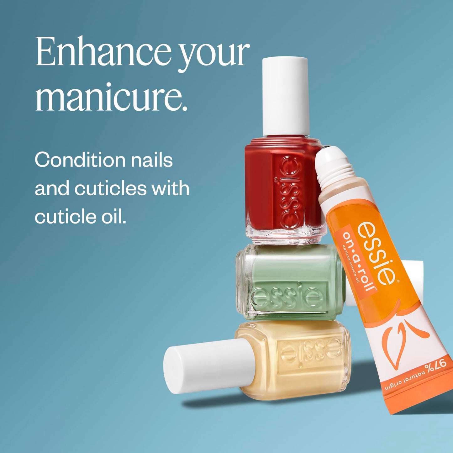 essie Salon-Quality Nail Polish, 8-Free Vegan, Cloudy White, Marshmallow, 0.46 fl oz