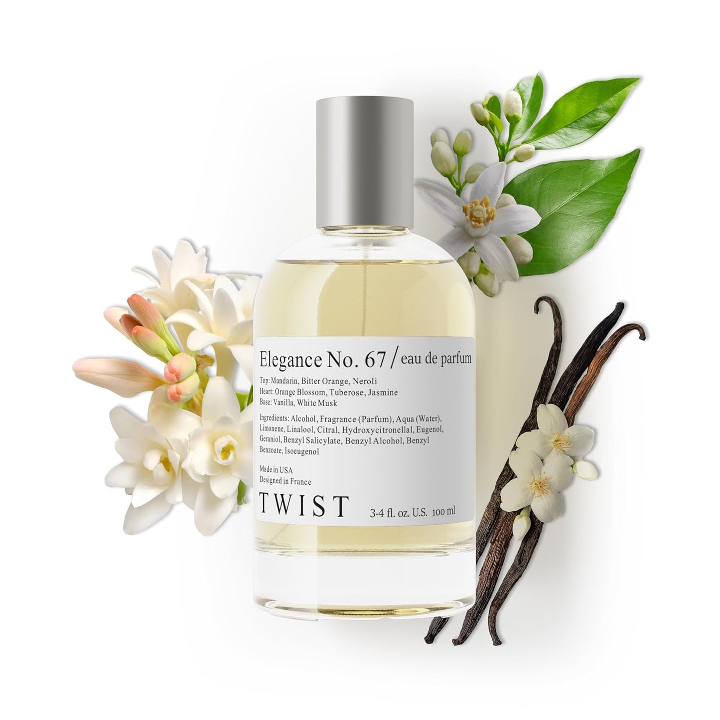 Eau De Parfum Inspired by Burberry Her - Long-Lasting Strawberry & Vanilla Fragrance Spray | 100 ml | Vegan & Clean Ingredients