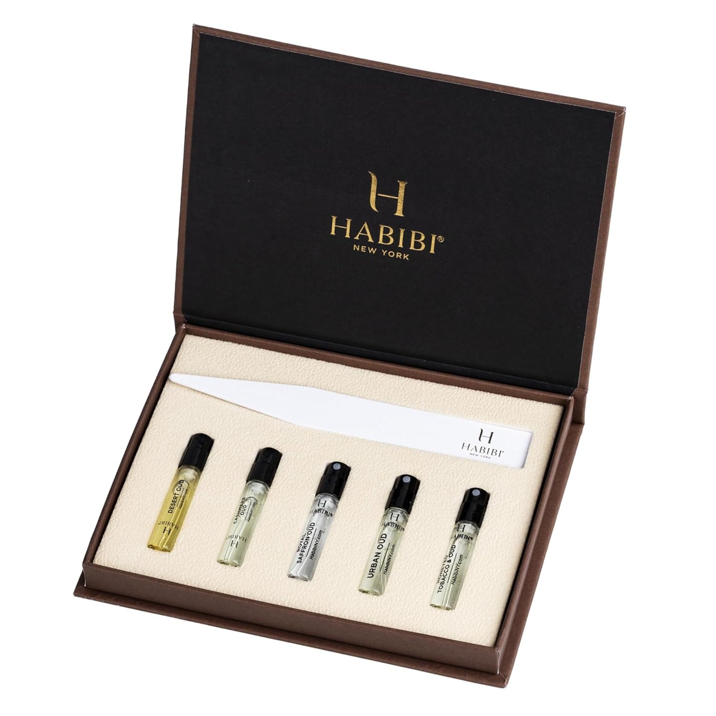 Men's Cologne Sample Set - Oud & Perfume Mini Sprays (10 x 2 mL) | Made in USA