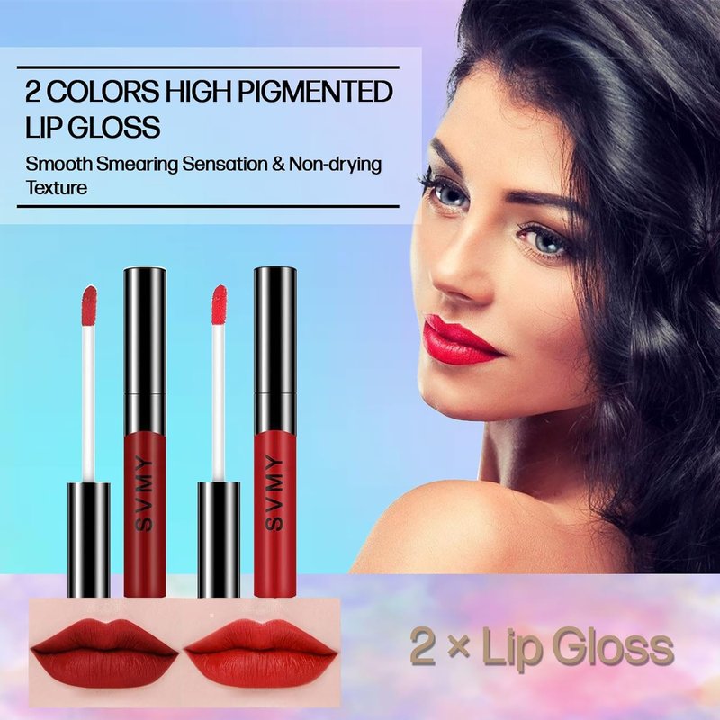 Makeup Set for Women - Complete Kit for Beginners & Pros | Travel-Friendly Eyeshadow Palette, Lip Gloss & More
