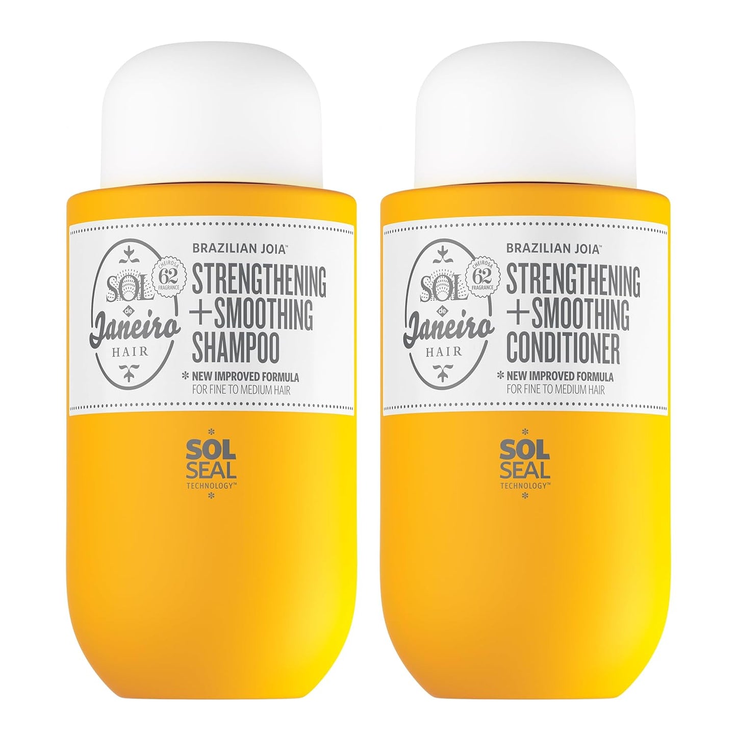 Brazilian Joia Damage Repairing Shampoo & Conditioner Set - Nourishing Formula for Healthy Hair