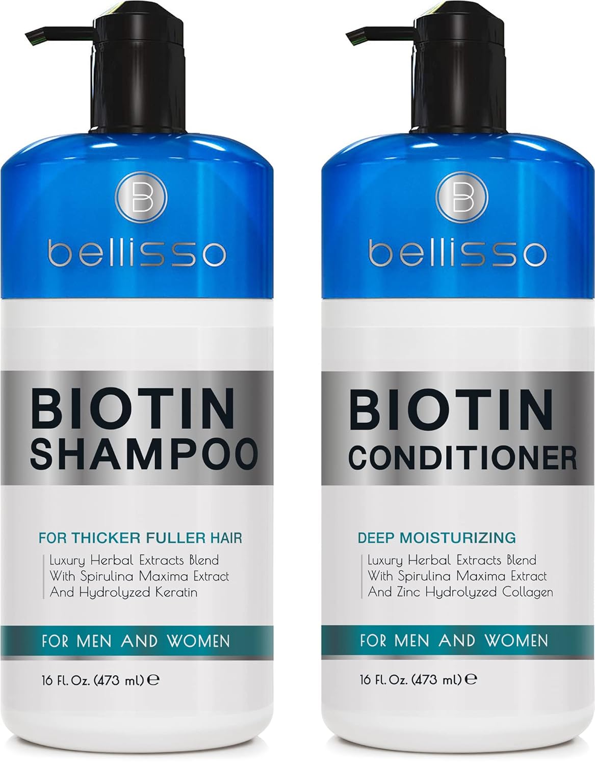 Onion Shampoo and Conditioner Set - Rosemary & Biotin Thickening Formula for Thinning Hair | Hydrating & Sulfate-Free