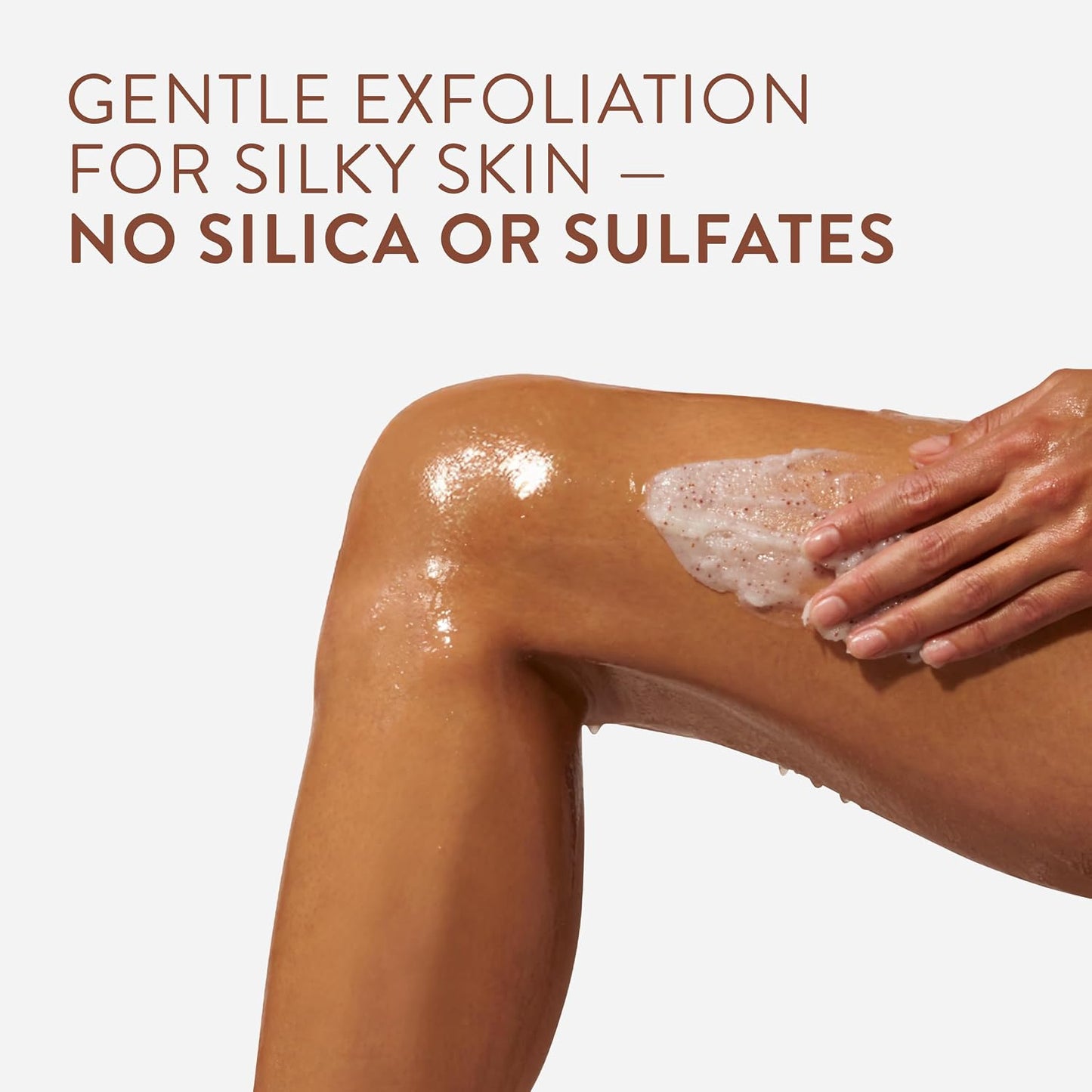 Coconut & Vanilla Exfoliating Body Scrub - Gentle Formula for Soft, Smooth Skin | 12 oz