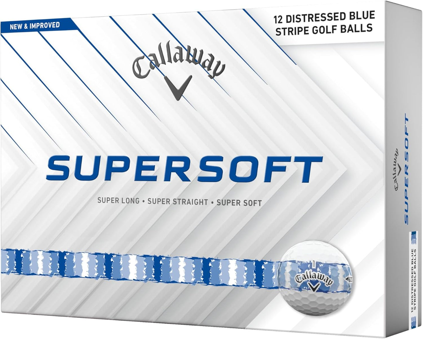 Callaway Golf Supersoft Golf Balls - Ultra-Soft Feel & Distance | 2025 Edition