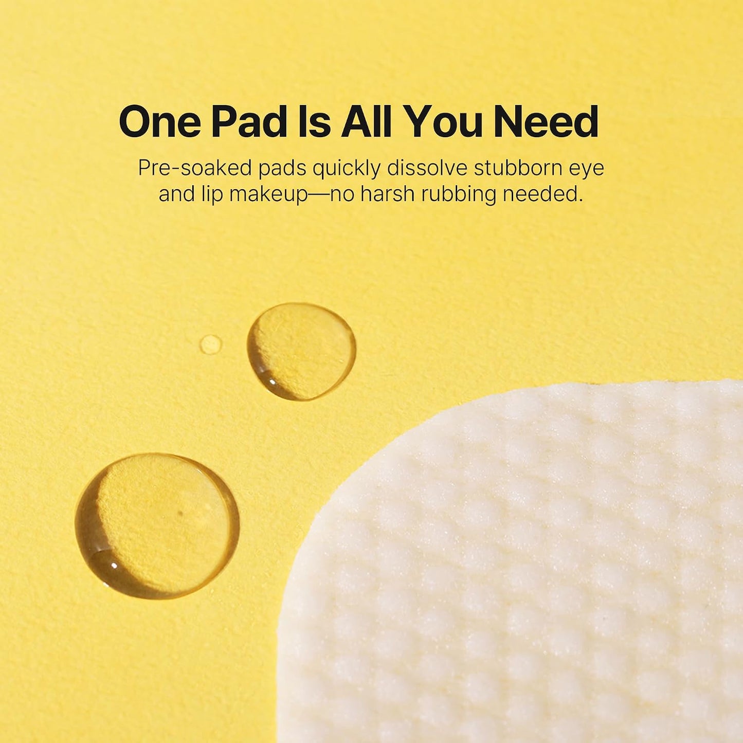 Ariul Purefull Lip & Eye Makeup Remover Pads - Oil-Infused, Gentle Exfoliation | Travel-Friendly Compact (90 Pads)