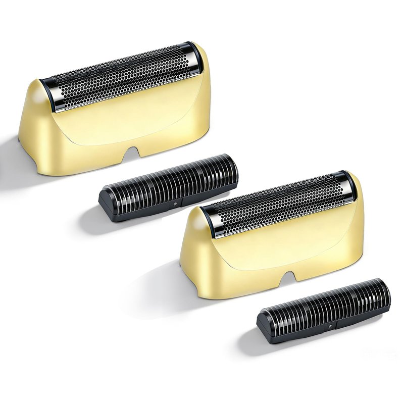 Shaver Replacement Foil and Cutter,Compatible with BaBylissPRO UV-Disinfecting Single Replacment Foil- Gold-2pcs