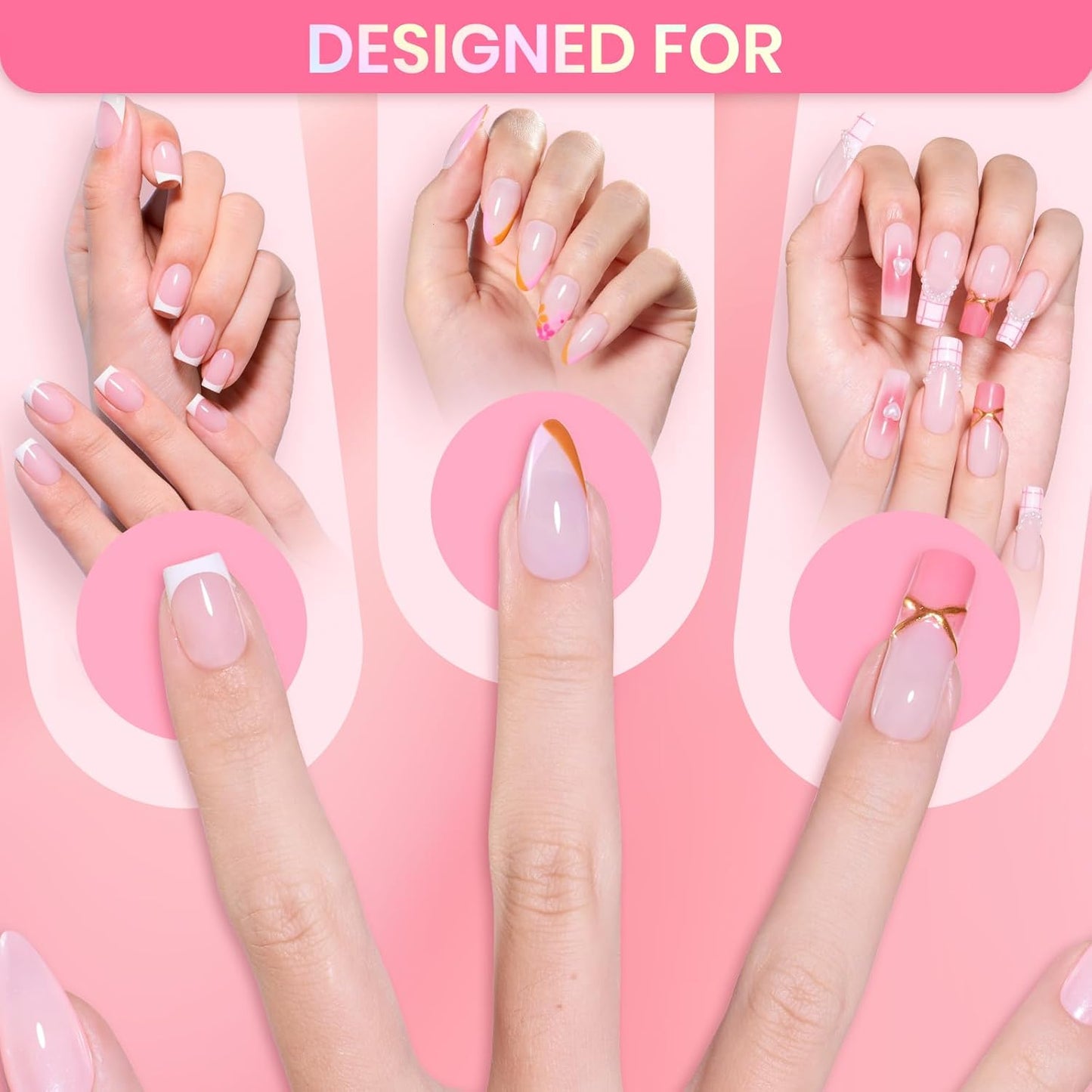 Beetles 10ML Super Strong Nail Glue - No UV Light Needed for Press-On & Acrylic Nails | Long-Lasting Bond for DIY Home Use