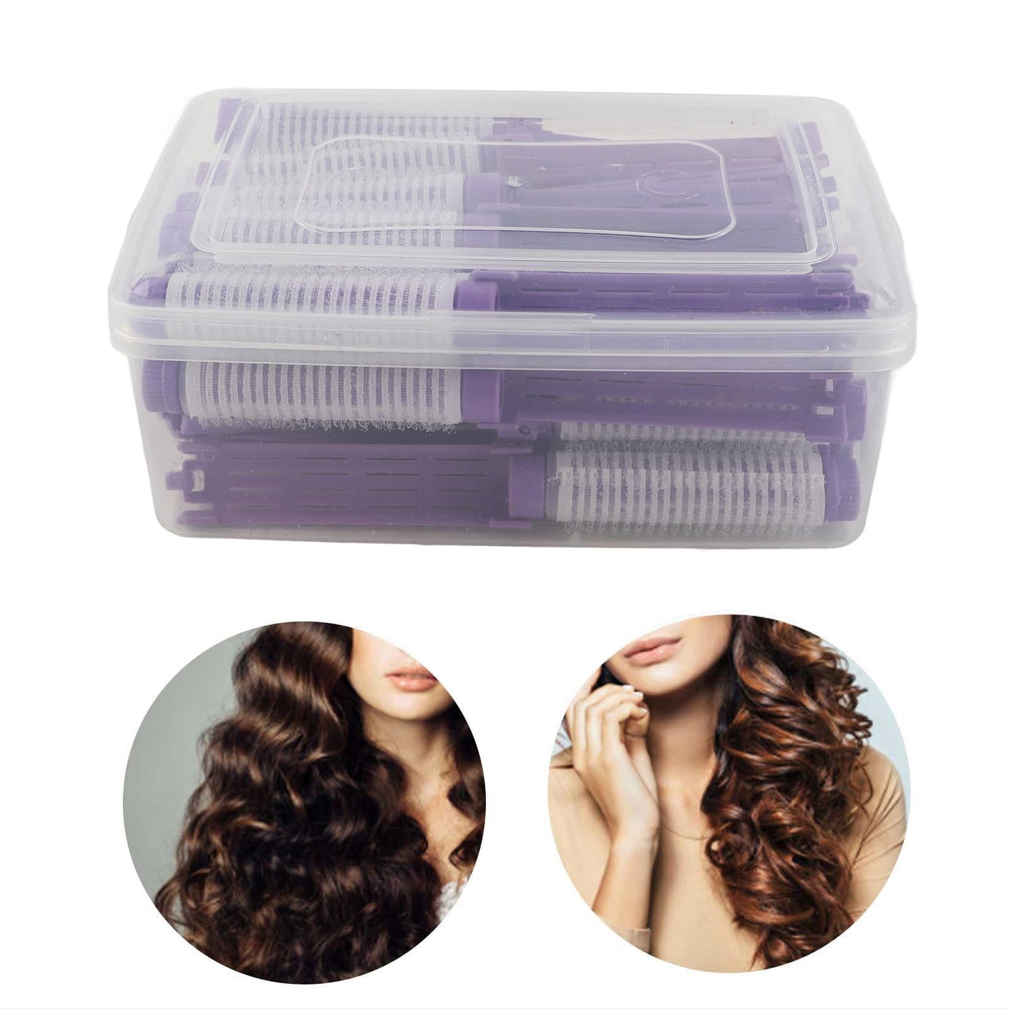 Perm Rod, 20Pcs Hair Rollers Curler Small Professional Hair Curling Styling Hairdressing Tool Kit Root Perming Rods for Short Hair, Long Hair ()