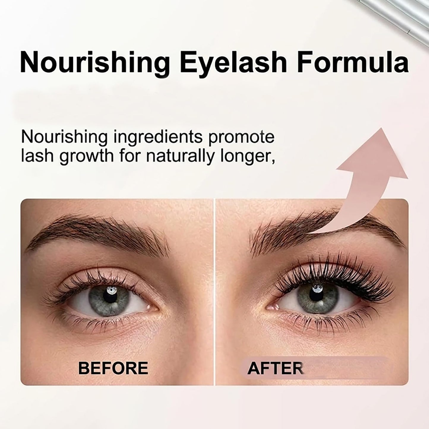 Quickstockup Mascara, Curling, Lengthening, and Long-lasting Mascara Tube, 2026 New Metal Wand Mascara, Waterproof Long-Lasting 3D Curling Eyelash