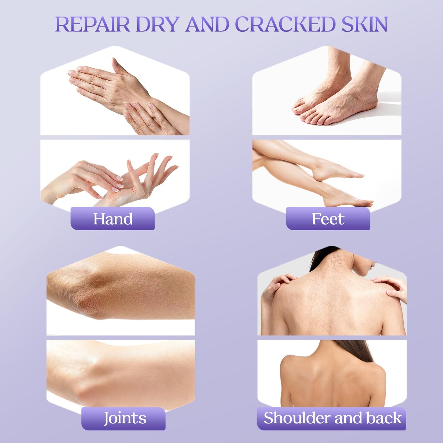 Paraffin Wax Refills, 10 Pack Lavender Scented Paraffin Wax Blocks for Paraffin Bath, Paraffin Wax Machine Refills for Hand Feet Skin Deep Hydration, Daily Stress, Pain Relief