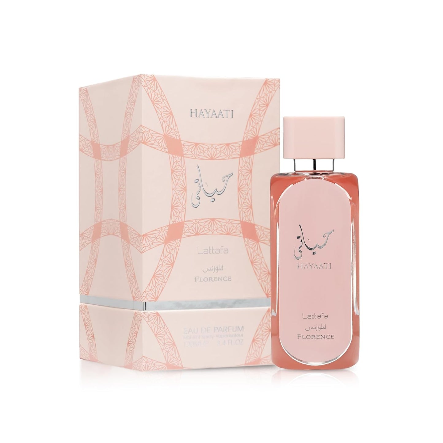 Lattafa Hayaati Florence Eau de Parfum Spray - 3.4 Ounce Women's Fragrance