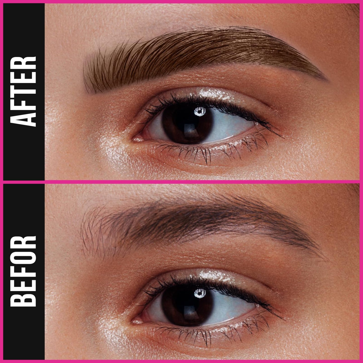iMethod Microblading Eyebrow Pencil - Brow Pencil 2-in-1 Dual-Ended Eyebrow Pen with 3-Prong Micro-Fork-Tip Applicator and Precise Brush-Tip Creates Natural-Looking Brows, Stay on All Day, Black Brown