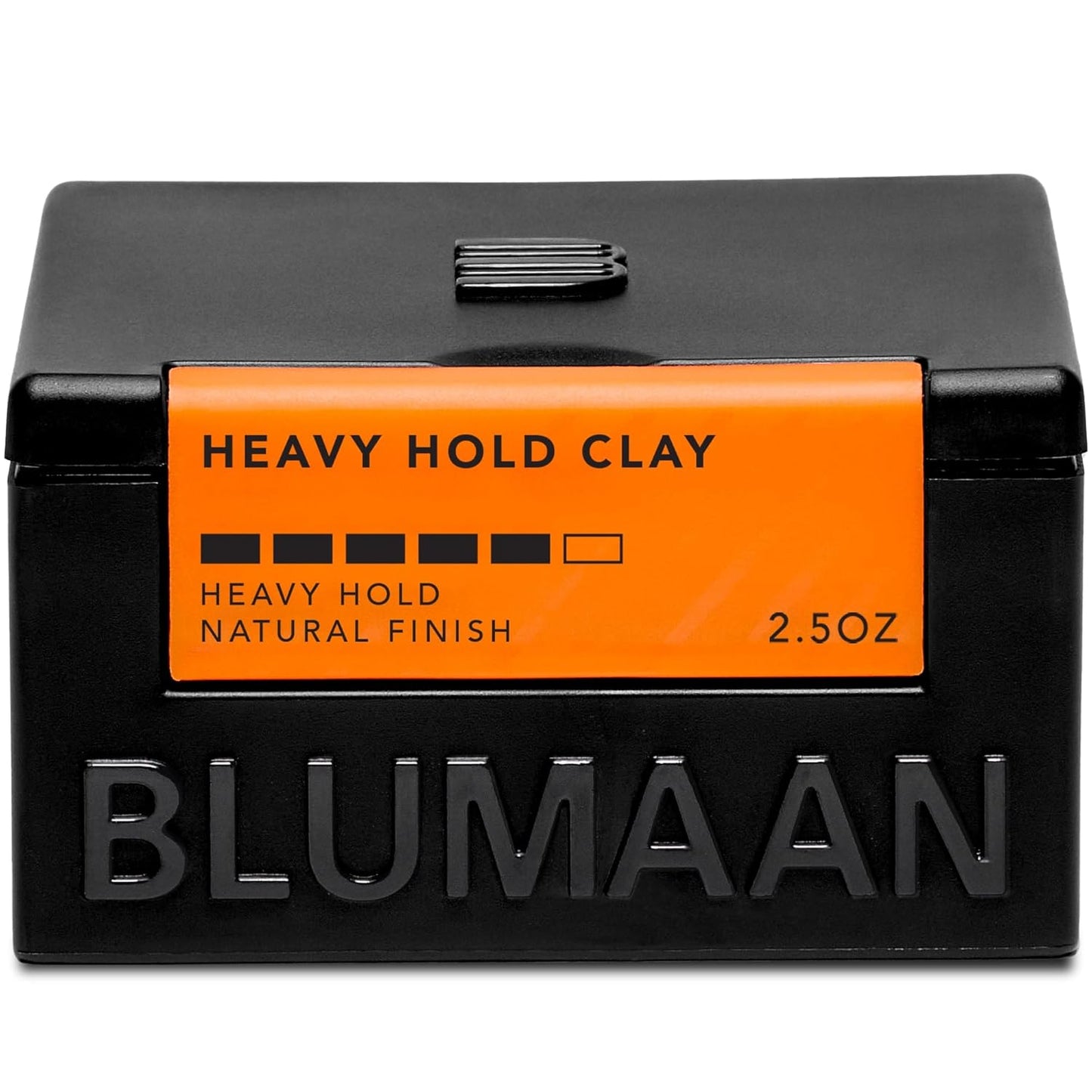 Blumaan Heavy Hold Clay | Men's Extra Strong Hair Clay for Texture & Volume - 2.5 oz, Natural Matte Finish