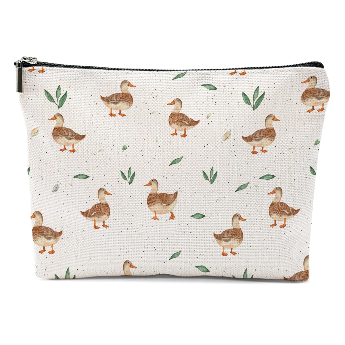 Duck Gifts for Duck Lovers, Makeup Bag Cosmetic Bag Travel Pouch, Animal Lovers Gifts for Women Girls Daughter Sisters Coworker Best Friend Friendship Graduation Birthday