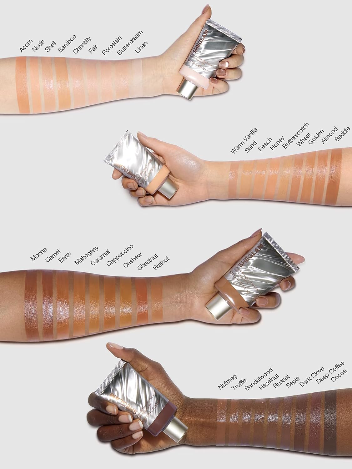 Skin Tint Foundation with SPF 20 - Light-Medium Coverage for Even Skin Tone | Acorn