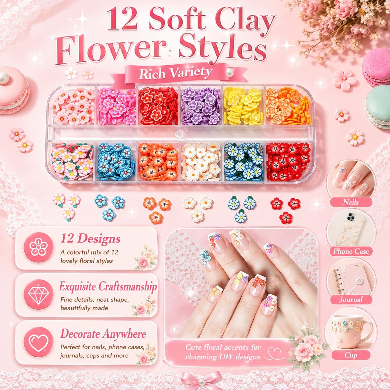 Resin Jelly Rhinestones - 32000 Pcs Flatback Gems for Crafts | 3mm Size, 40 Vibrant Colors, Includes Tweezers & Pickup Pen