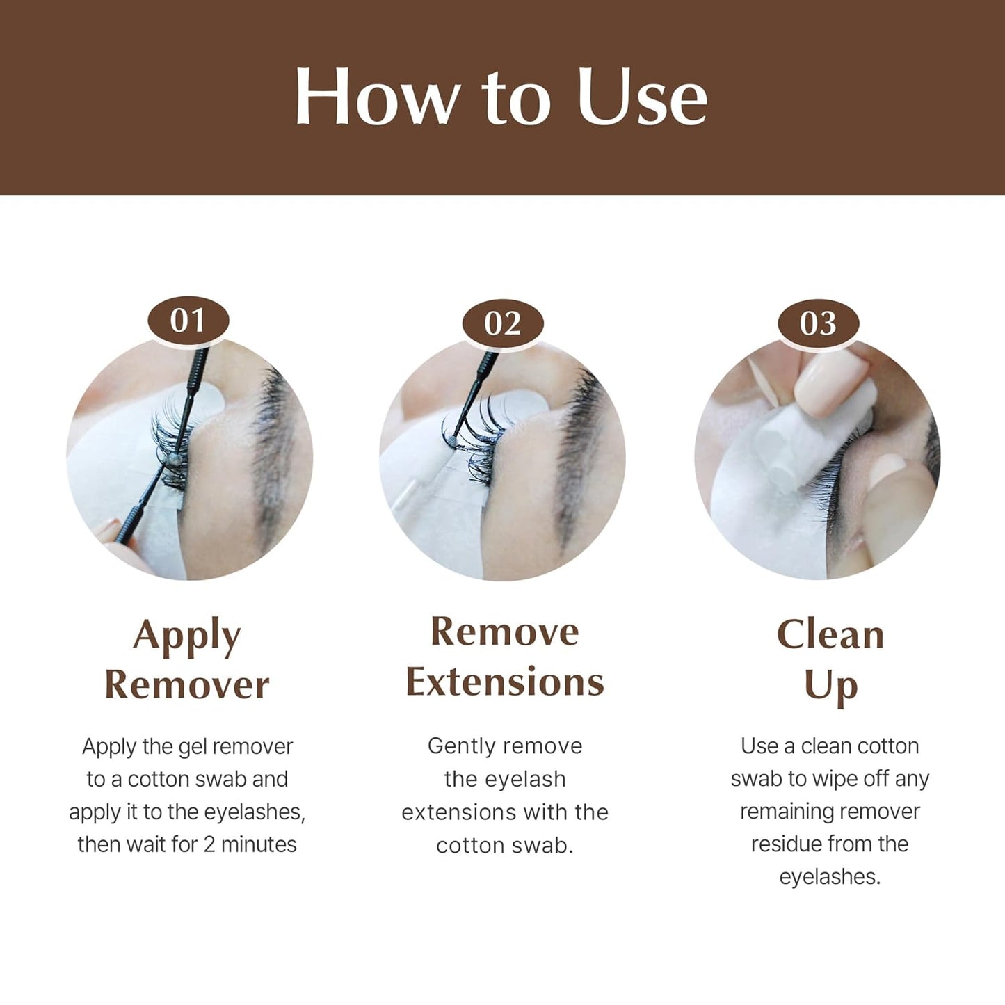 Eyelash Extension Remover - Acetone-Free Cream Formula | Quick, Odorless, Sensitive Eyes (20g)