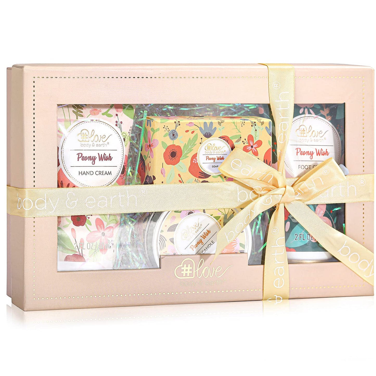 Hand Cream Gift Set - Mini Moisturizing Lotion for Dry Hands | 6 x 1 OZ Travel Size
