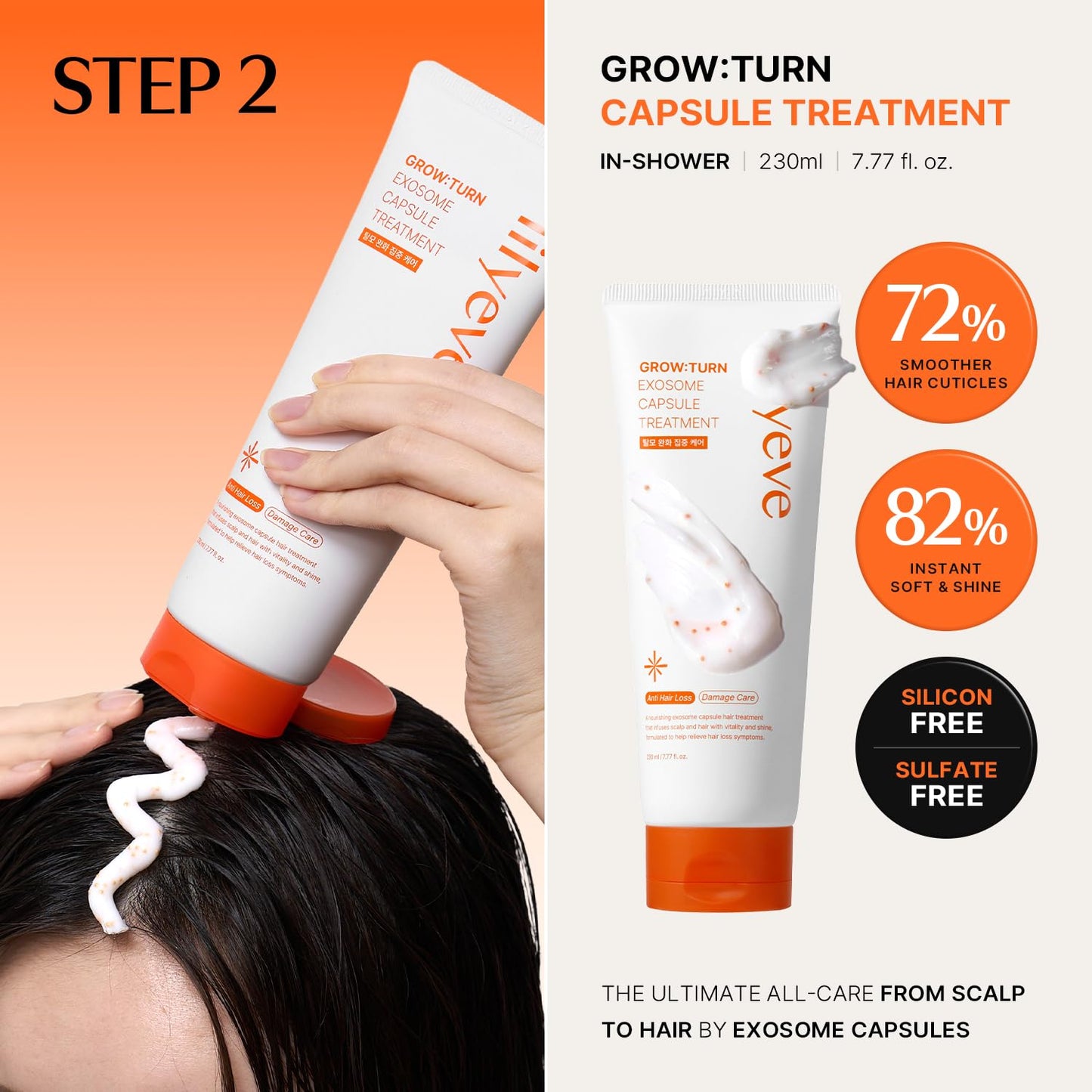 Lilyeve Scalp Revitalize Routine for Hair Growth - Serum 3.38oz | Shampoo 6.76oz | Treatment 7.77oz Set