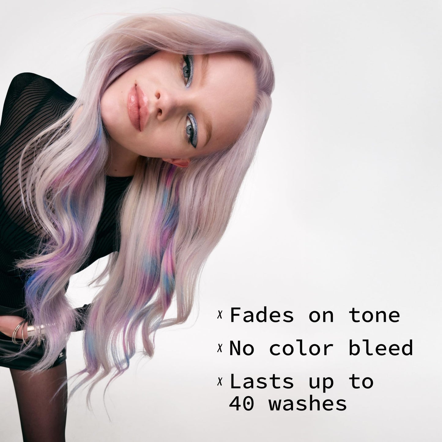 Pulp Riot Semi Permanent Hair Color Blue Muse – Bright Neon Blue, Long-Lasting Vibrancy, Anti-Overworking Formula, Vegan, Conditioner-Based, 4oz Tube