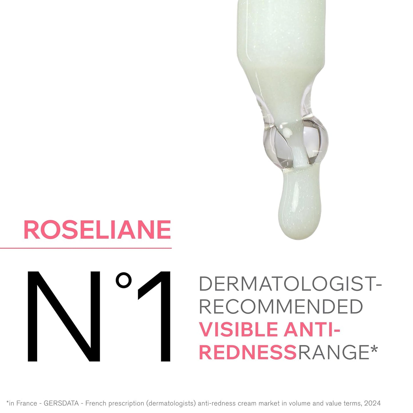 Uriage Roséliane Redness-Neutralizing Rich Face Care - Soothes & Nourishes with Red Algae, Ceramides & Shea Butter | Non-Comedogenic, Long-Lasting Comfort