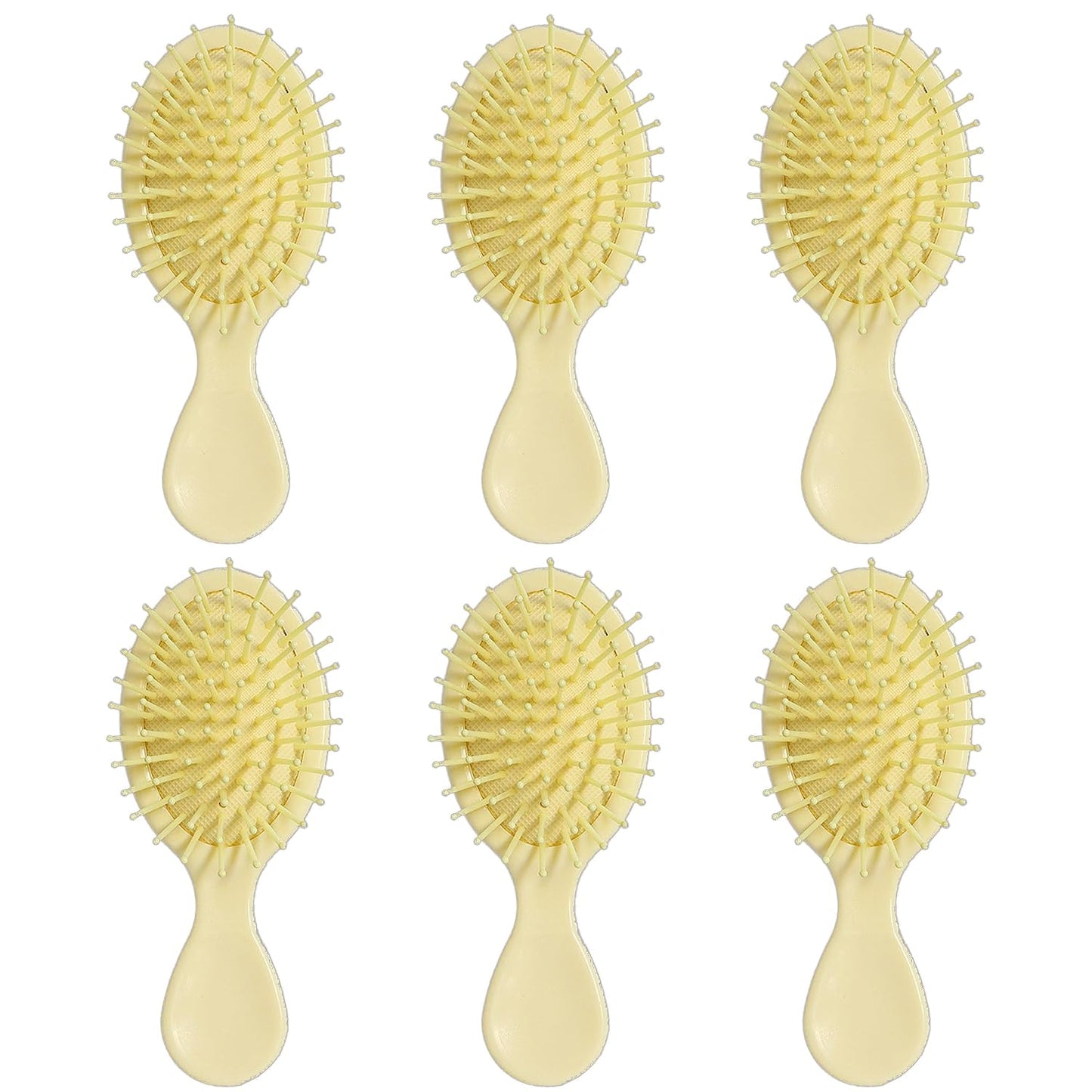 Mini Hair Brush Set - Travel Detangling Brushes with Exquisite Packaging | Ideal for All Hair Types, Blue