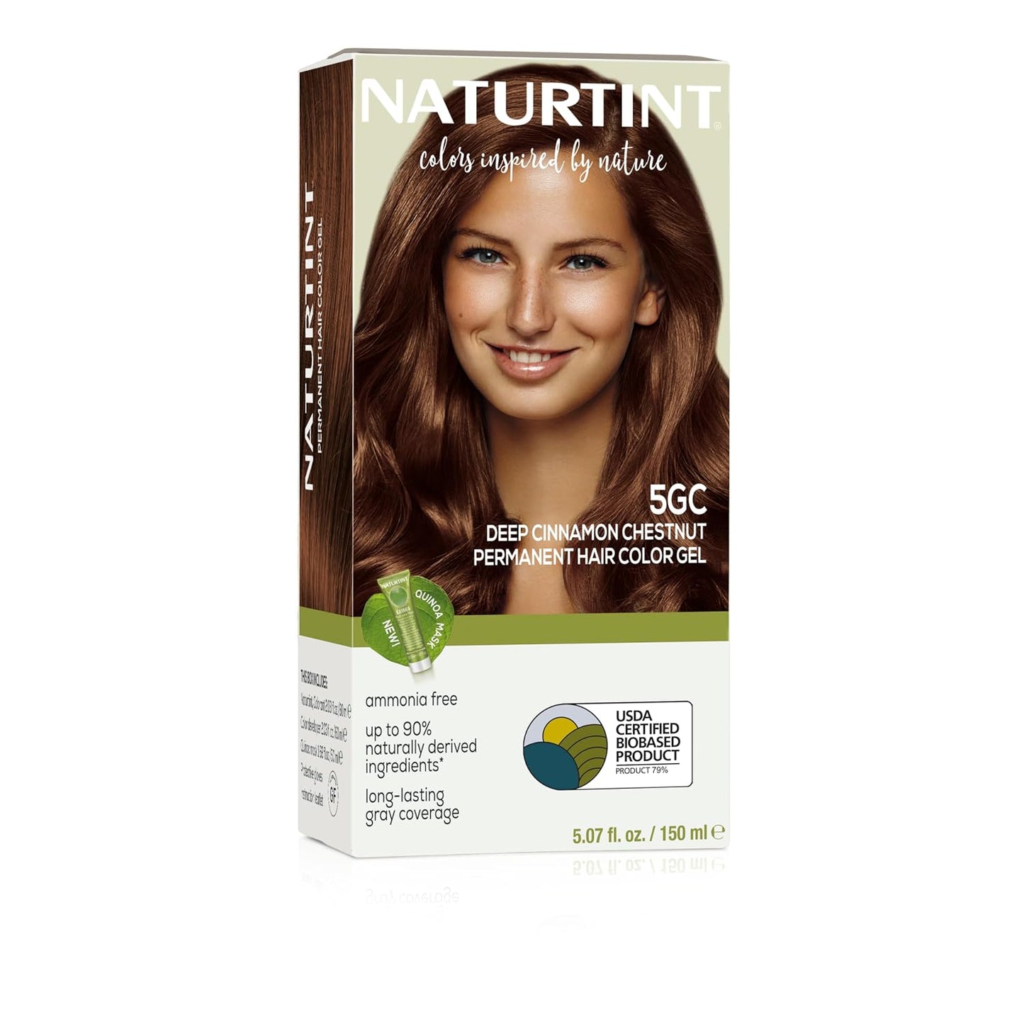 Naturtint 7N Hazelnut Blonde Permanent Hair Color | Ammonia-Free, Vegan, 100% Gray Coverage, Long-Lasting Results