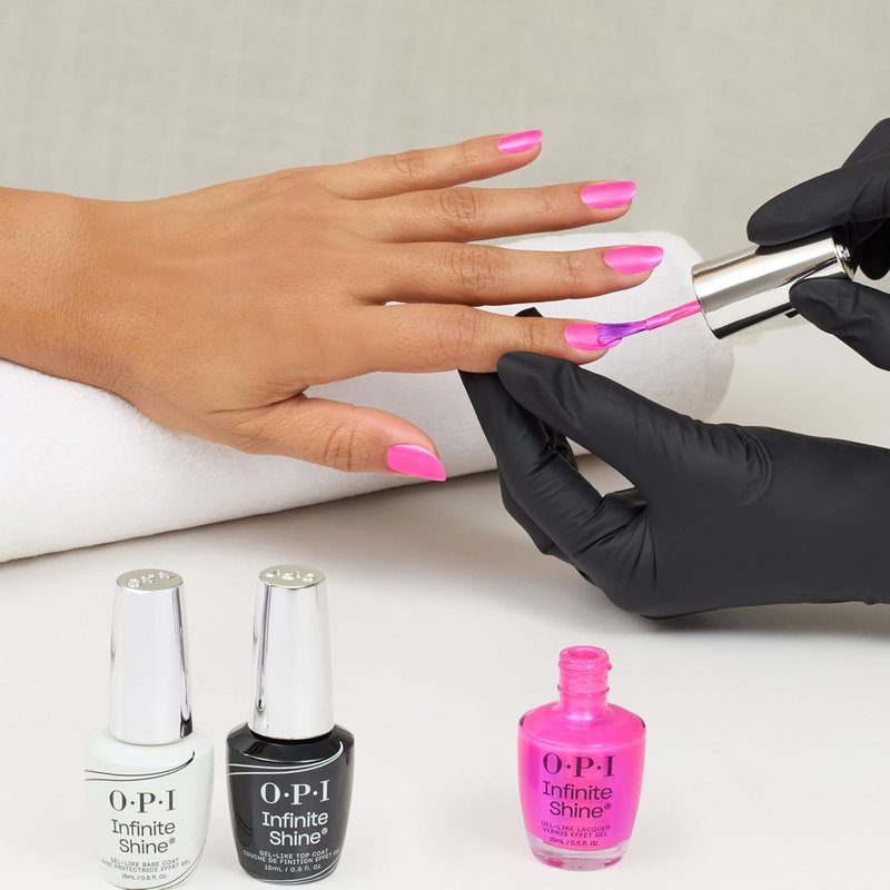 OPI Infinite Shine Nail Polish - Long Lasting Gel-Like Finish | Opaque Crème & Sheer Shades | Trip to the Brite Side