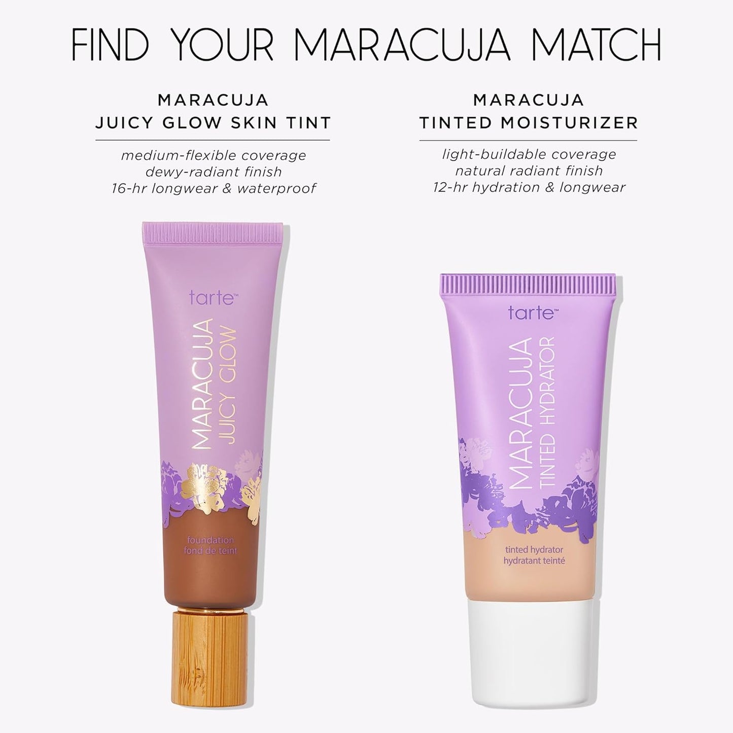 Tarte Maracuja Tinted Moisturizer - Lightweight Sheer Foundation with Hyaluronic Acid & Turmeric | Hydrating, Vegan, Cruelty-Free