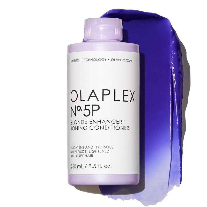 Olaplex Nº.5P Blonde Enhancer Purple Toning Conditioner - Neutralizes Brassiness & Repairs Damaged Hair | For All Hair Types