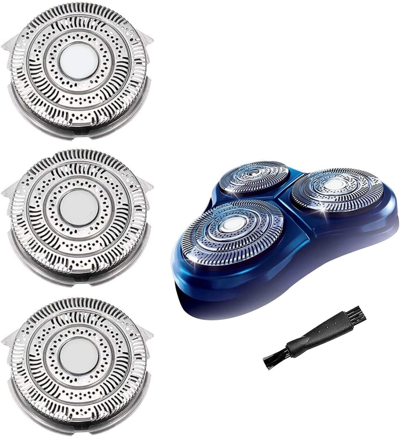 Gleway HQ9 Replacement Heads Compatible with Philips HQ9 Shavers, HQ9 Replacement Shaving Heads for Series 8140XL 8150XL 8160XL 8170XL HQ9070, HQ9 Replacement Blades Razor HQ9080 8240XL