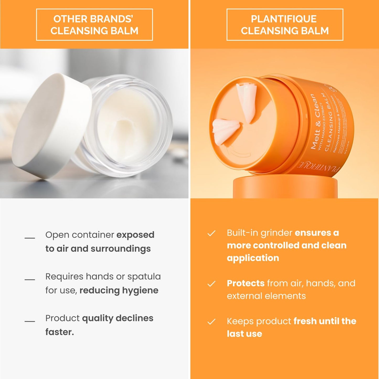 Korean Cleansing Balm Makeup Remover - Nourishing Melting Cleanser with Mango & Papaya Extracts | 1.41 oz / 40 g