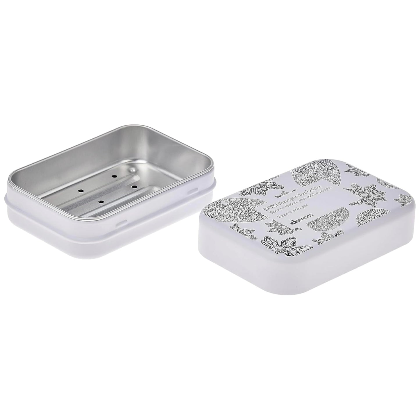 Davines Shampoo Bar Holder, Practical Compact Protective Case Made with Resistant Material Great for Travel - Store Safely and Conveniently on the Go, Helping Bar Last Longer
