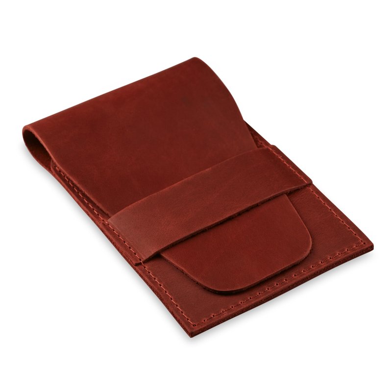 MAKYN Leather Watch Pouch, Single Watch Travel Case, Watch Travel Case, Watch Travel Pouch, Watch Sleeve (Cognac)