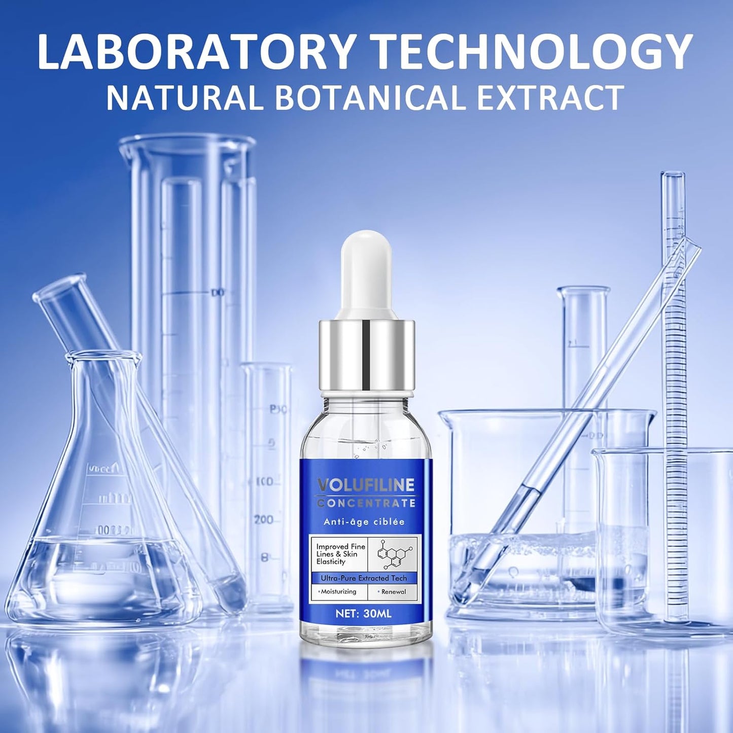 Volufiline Serum - Anti-Wrinkle & Firming Facial Serum for Hydrated, Plumper Skin | 1.01 fl. oz