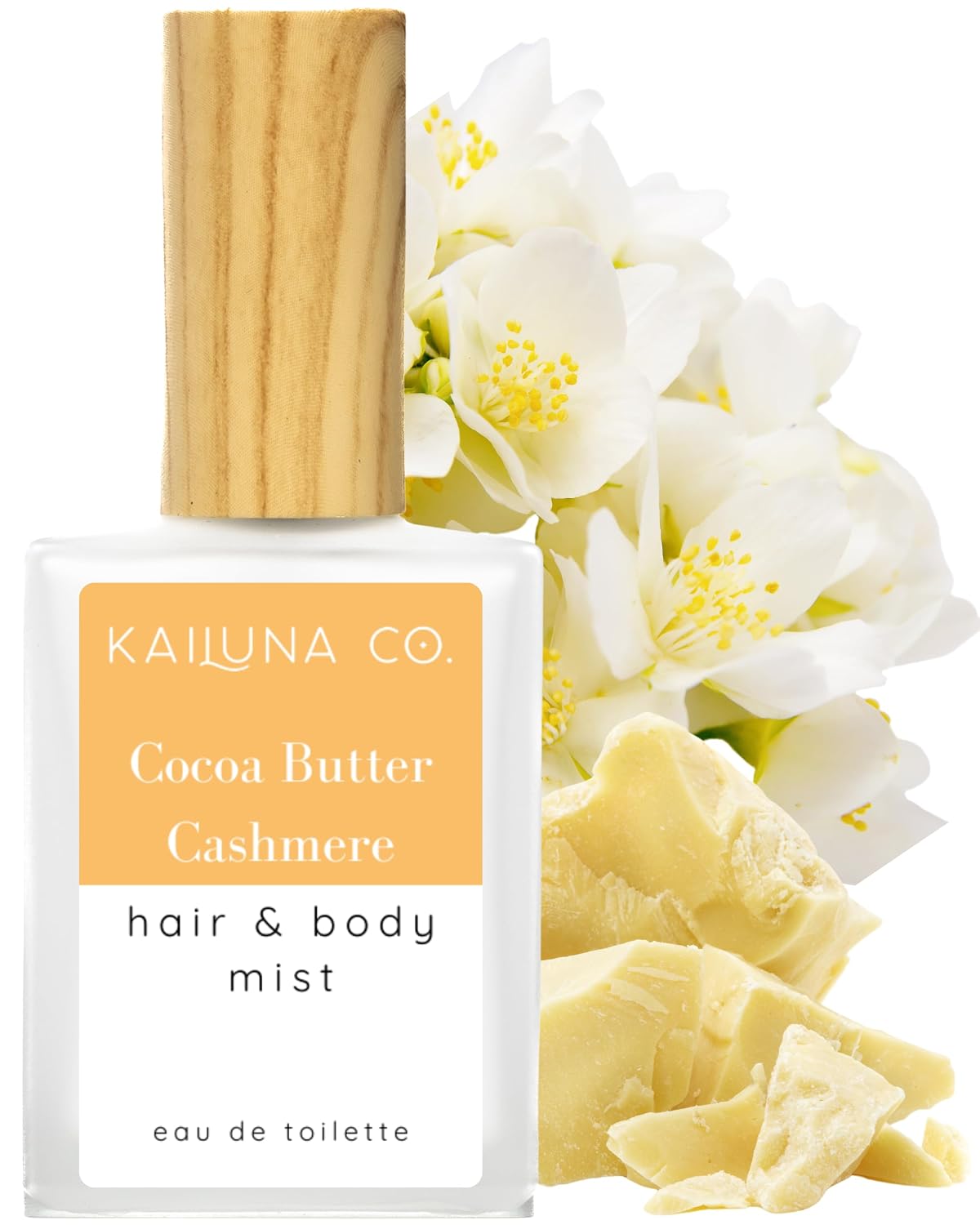 Kailuna Co. Baby Powder Hair & Body Mist Spray - Natural Essential Oils, Alcohol-Free | 0.5 Fl Oz